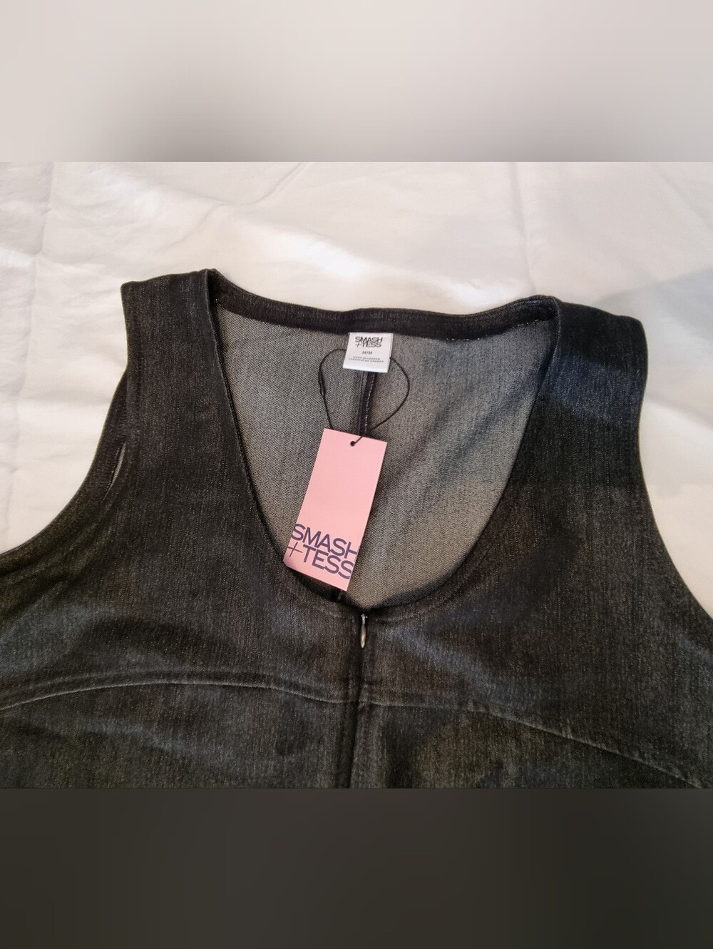 Smash+Tess Melani Denim Romper - Picture 8 of 10